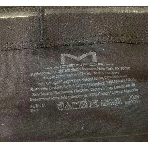 Maidenform High Waist Underskirt Seamless Skirt Tummy Control Body Shaper M - Picture 2 of 4